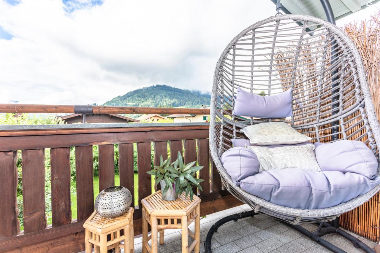 Ferienwohnung Weitblick Saalfelden ภายนอก รูปภาพ